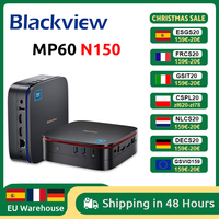 Blackview NEW MP60 N150 Mini PC Windows 11 PC 16GB 512GB SSD Support 4K UHD Display Doble HDMI Dual-Band WIFI Intel UHD Graphics