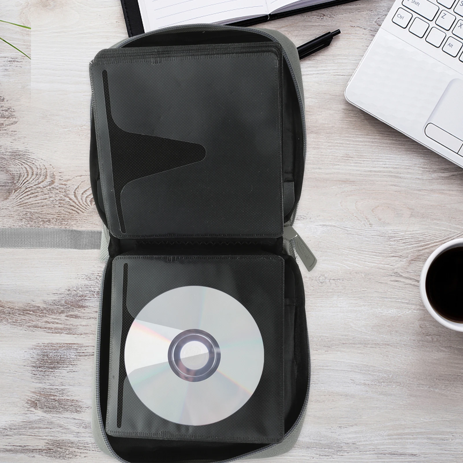 

Car Cd Box Premium Portable Shockproof Storage Bag Travel Business Compact Organizer Container Holder Case