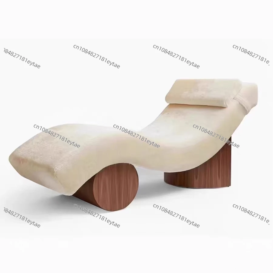 Medieval solid wood small-sized bedroom single sofa chair, French living room lazy sofa, empress sofa, empress chair