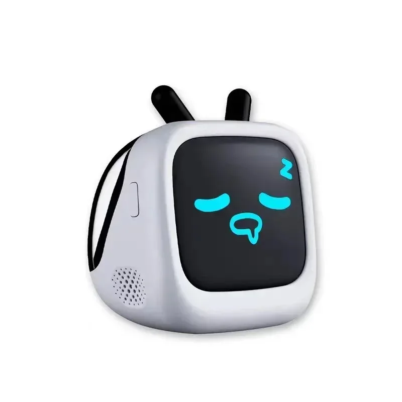 Bilibili CUBE FACE Earphones Small TV LCD Touch Screen True Wireless Bluetooth Portable Creative Mini-TV Headphones Office Gifts