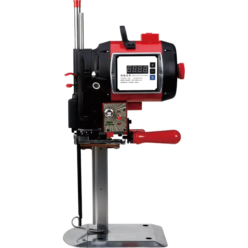 QK-3E Servo Motor Fully Automatic Straight Knife Fabric Cutting Machine