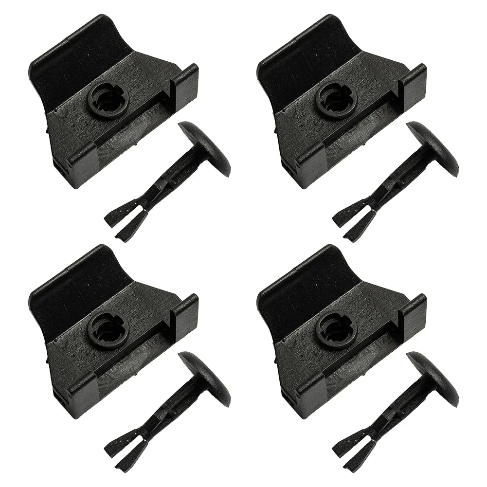 Brand New Firmware Folder Clips 47749-58010 53879-58010 Anti-corrosion Anti-wear Black For Toyota Front Fender