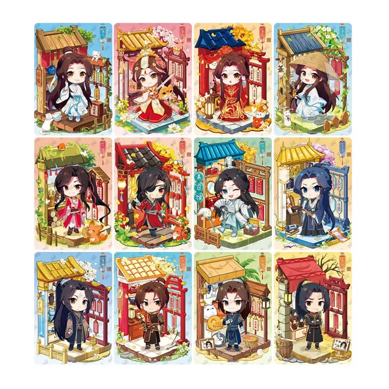 KAYOU Heaven Official's Blessing Series 2 CH/CP/PT/LH/Q/JS/JQ/CJ/PR Fenghua الفصل Tian Guan Ci Fu بطاقة أنيمي نادرة قابلة للجمع