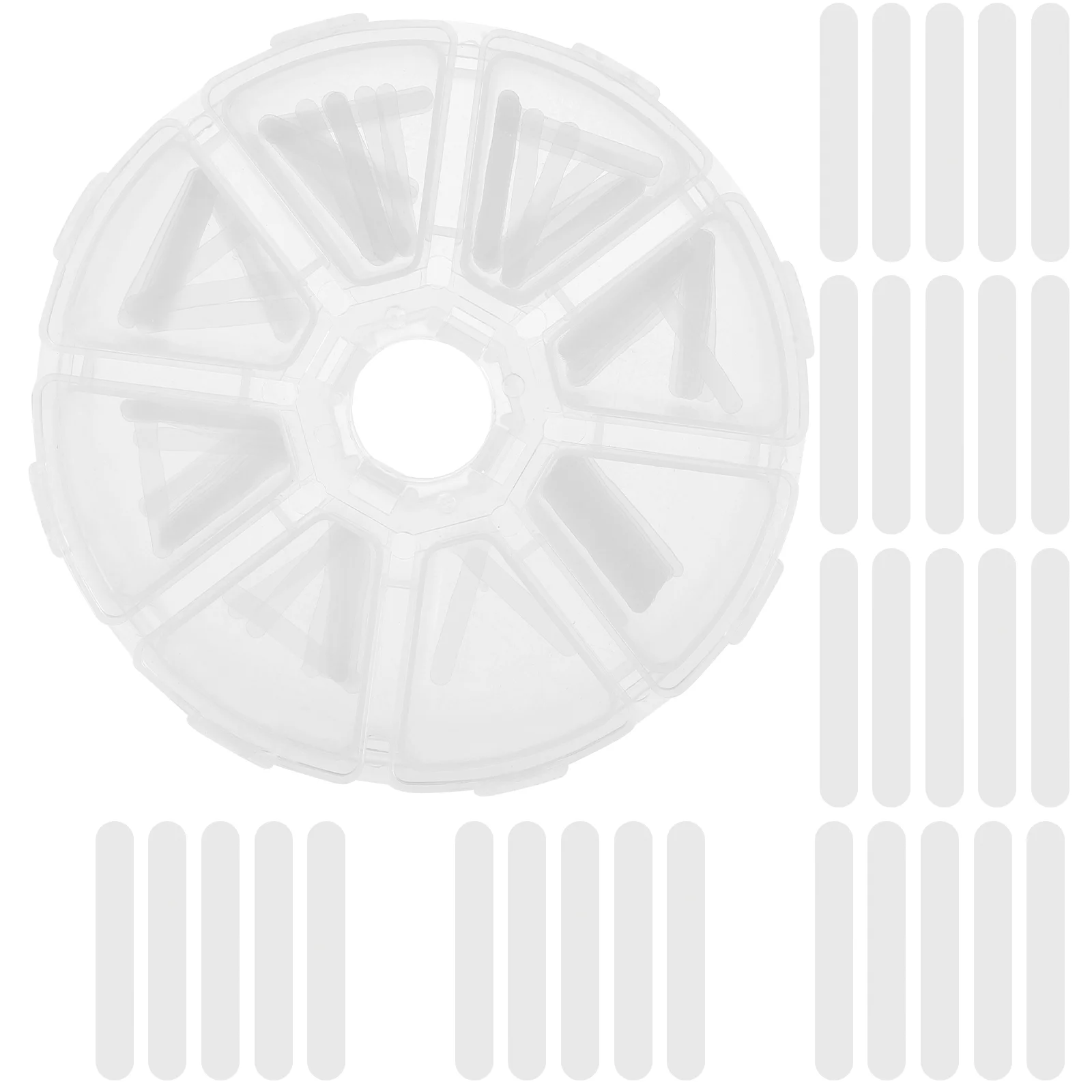 

120pcs Toe Nail Correction Sticker Patch Paronychia Corrector File Elastic Patch Corrector Nail Correction Patch