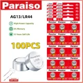 100PCS AG13 LR44
