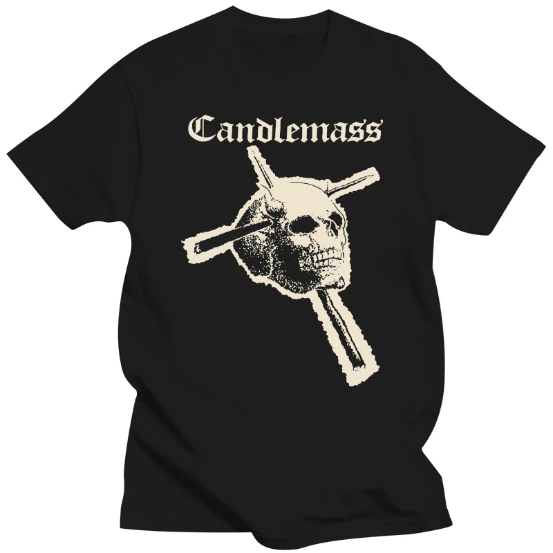 Vintage Candlemass Band Men T-shirt Black Unisex Tee All Size S to 6XL XX1520