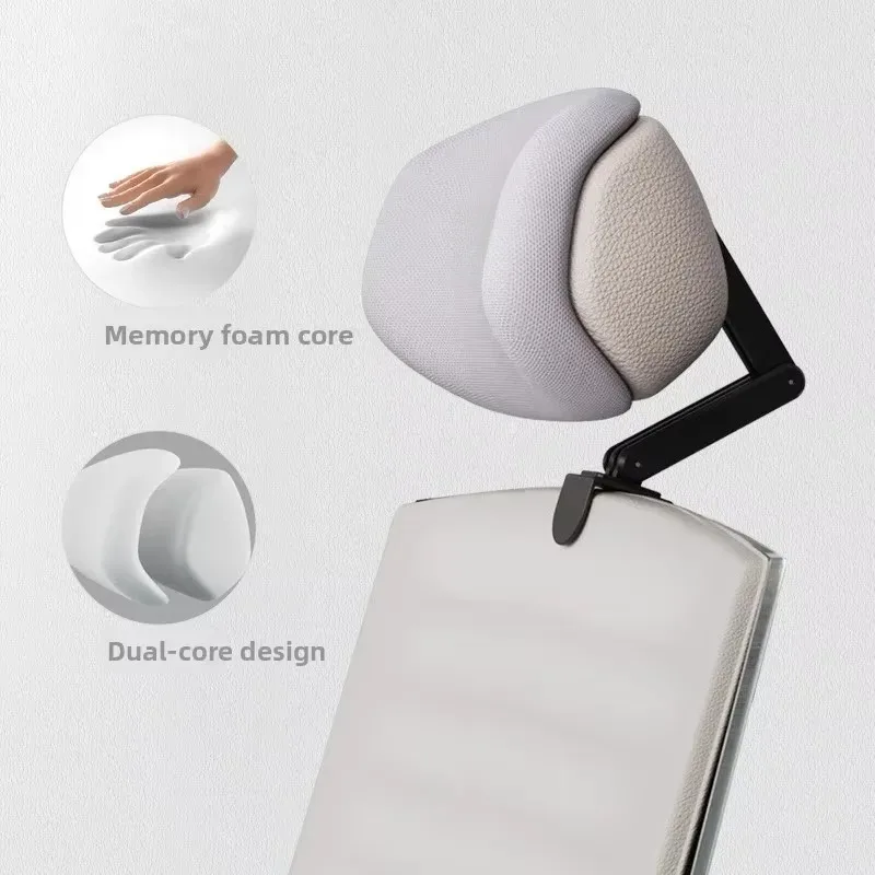 Chair headrests for nap, high headrests, back and neck pillows, workstations for sitting, reclining, and sleeping