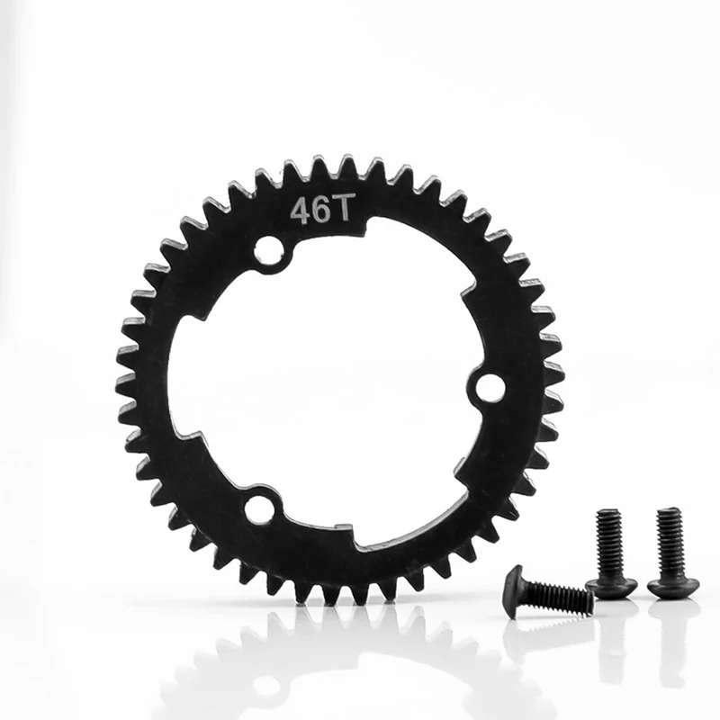 Steel Metal 46T Spur Gear 6447X For Traxxas 1/5 X-Maxx 1/7 XO-1 1/10 E-Revo 2.0 VXL New MAXX RC Car Upgrades Parts