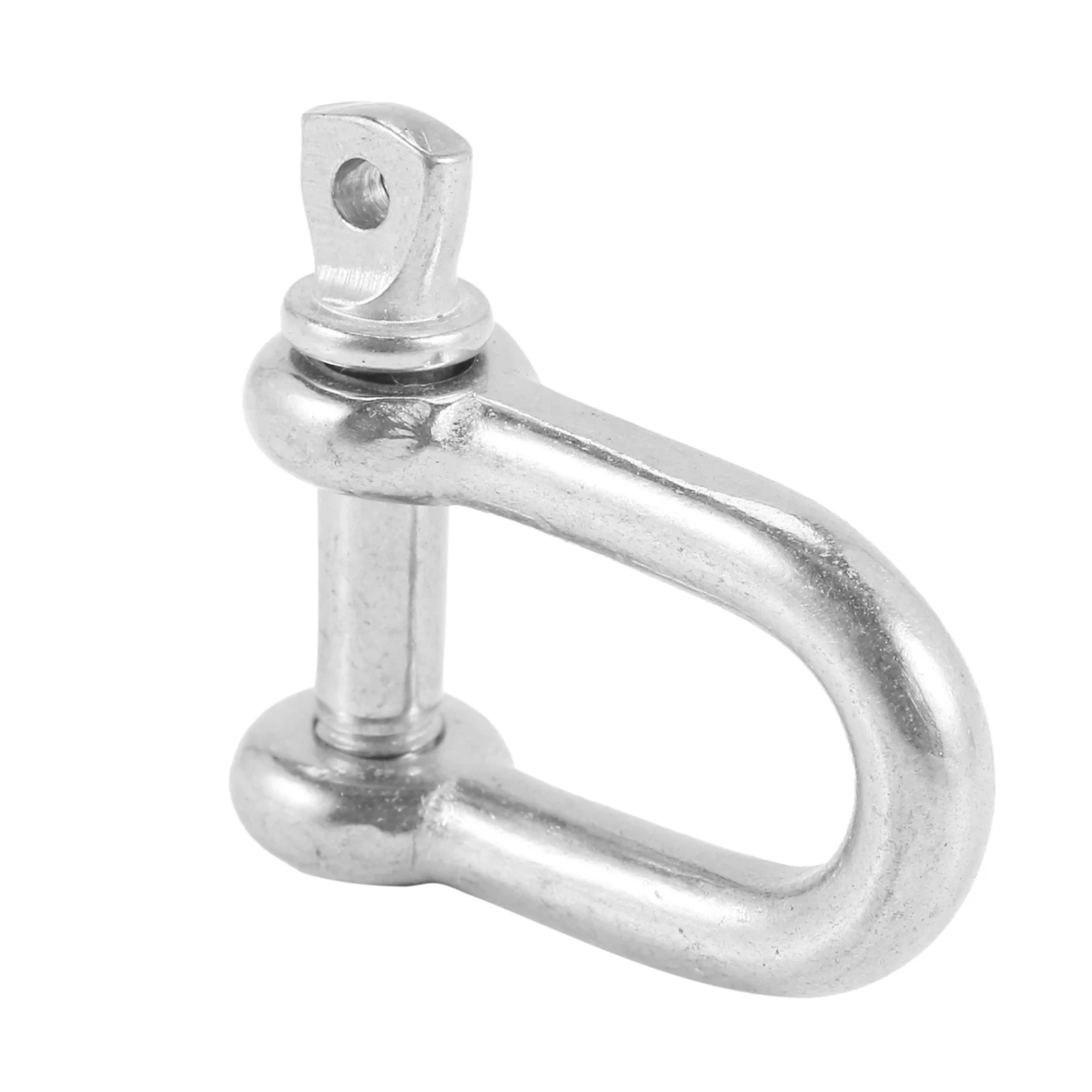 M93K-304 Stainless Steel Screw Pin D Style Chain Dee Shackle 4Mm For Rigging Pack Of 2
