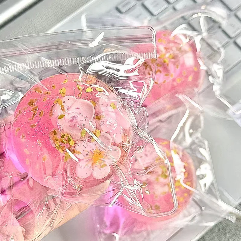 

Мягкие шарики для снятия стресса с розовым вишневым цветом, сенсорная игрушка-непоседа, медленно поднимающие мягкие игрушки для детей и взрослых, подарок для расслабления