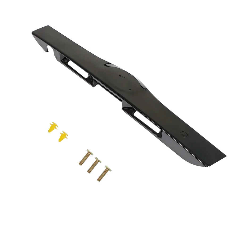 باب خلفي قابل للزينة بمقبض تزيين ، خلفية سوداء لامعة ، تويوتا بريوس ، 76801-47040-C0 7680-470-47060-c0 #4