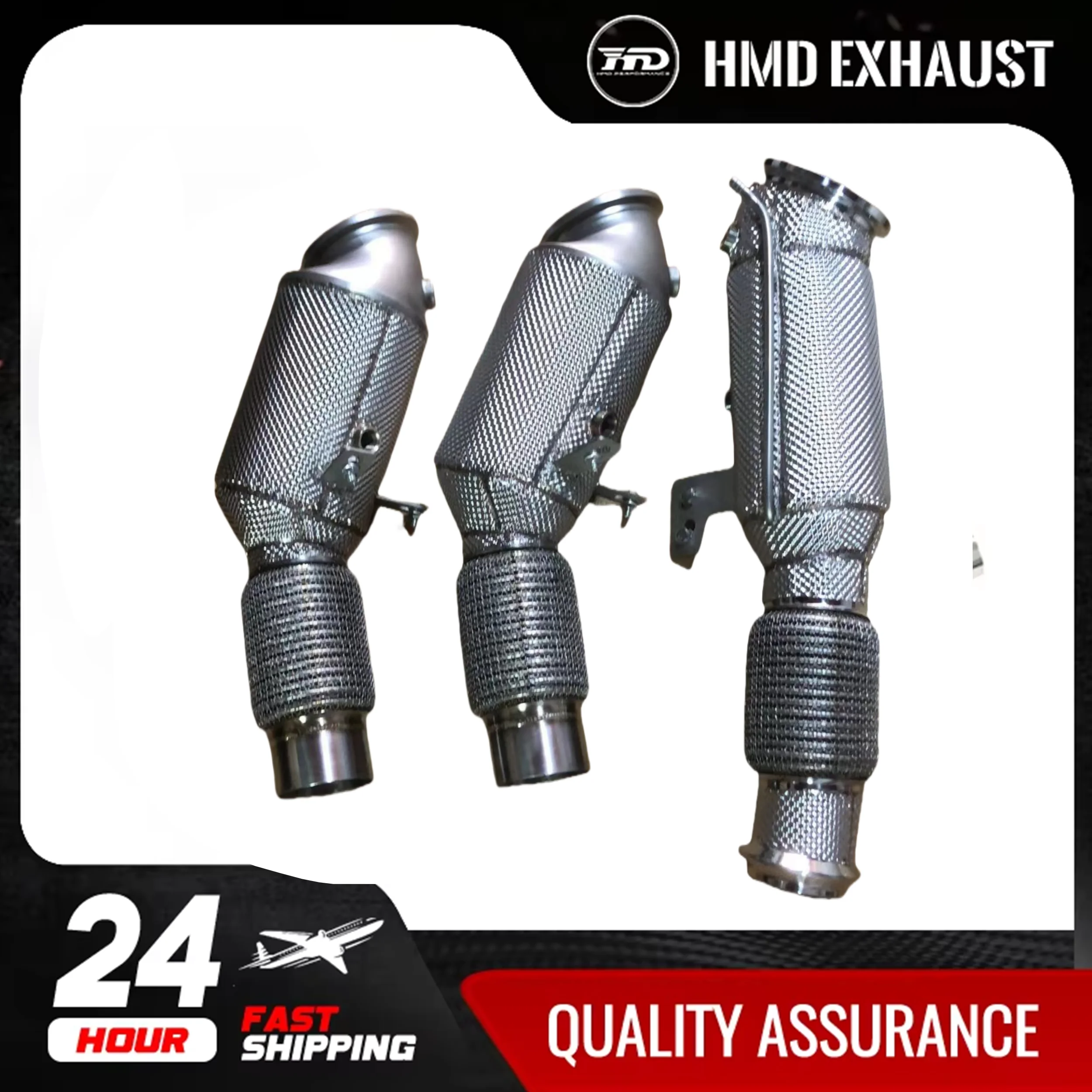 

HMD Exhaust Downpipe for BMW B58 B48 B46 B38 With Catalytic Header Without Cat
