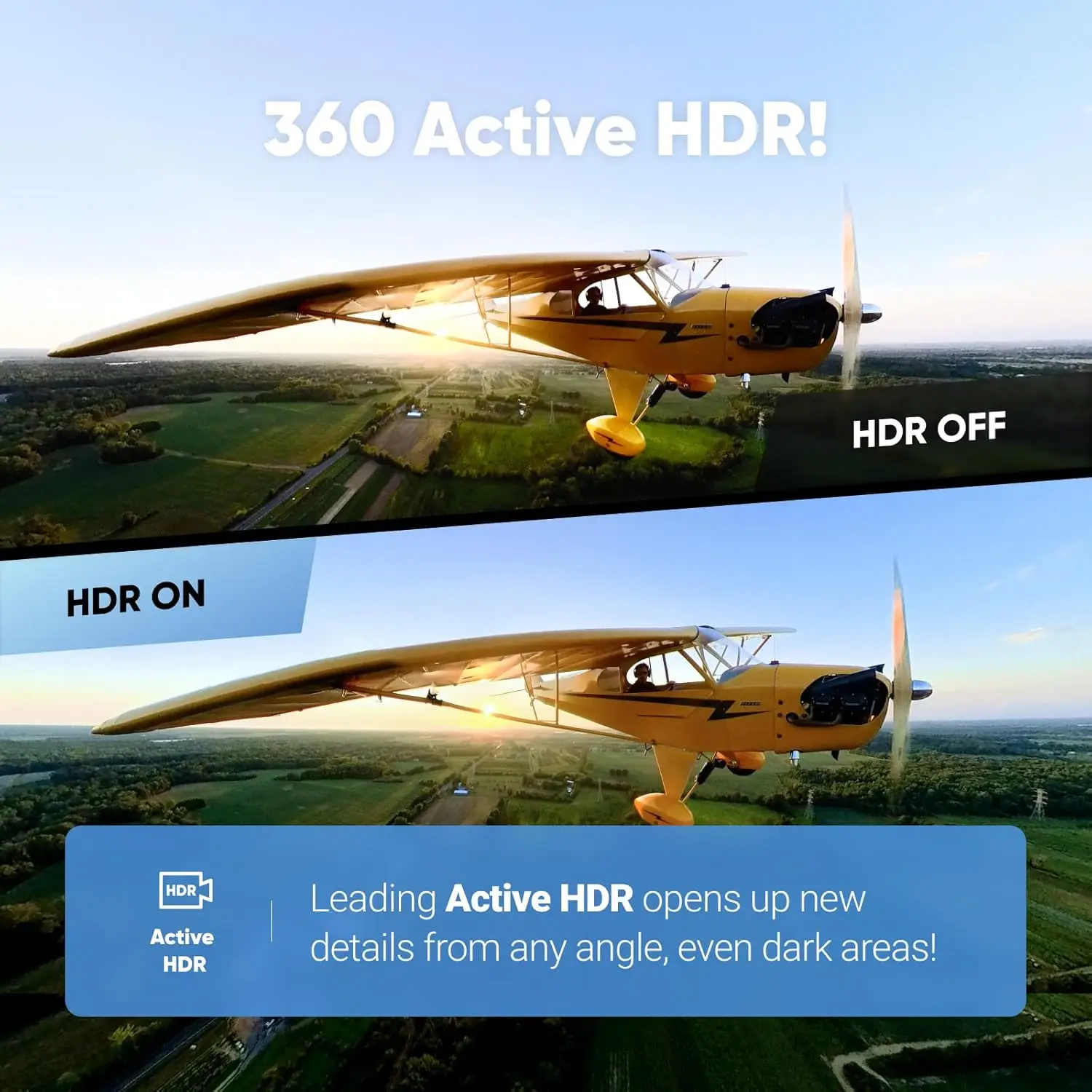 X3 - Get Set Kit Waterproof 360 Action Camera with 1/2" 48MP Sensors, 5.7K 360 Active HDR Video, 72MP 360 Photo, 4K Single-Lens image 6