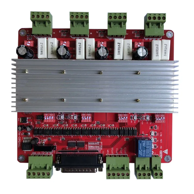 TB6560 engraving machine 4-axis stepper motor drive board, controller, control board
