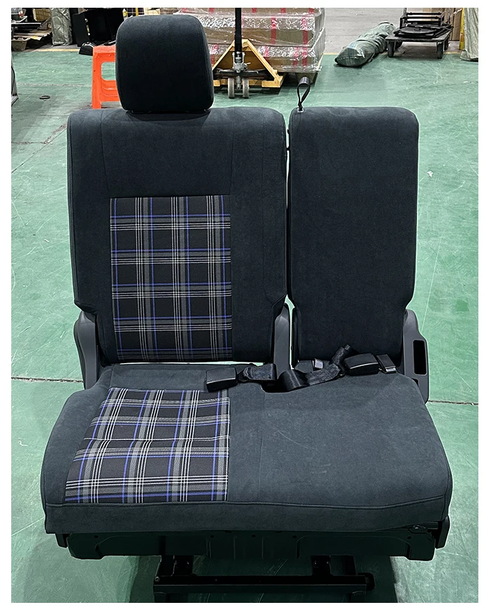 DOS RV For Ford Fushun 1+1 Car Seat Parent-Child Passenger With Sliding Backrest Rotation Non-Destructive Installation