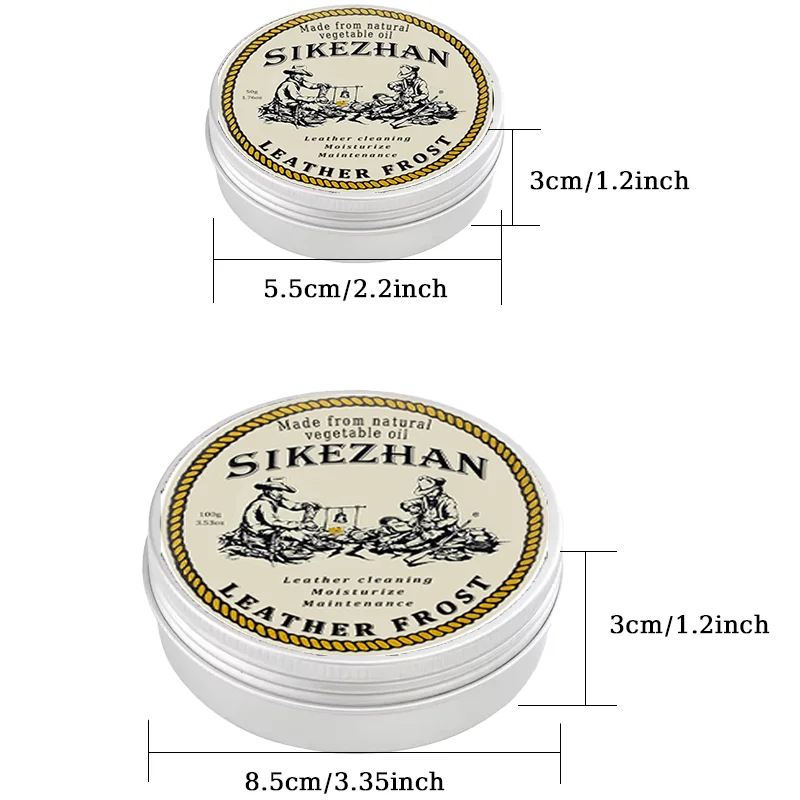 Crema para el cuidado del sofá de cuero: limpiador y acondicionador de cuero natural, hidrata, restaura y protege los sofás y las sillas