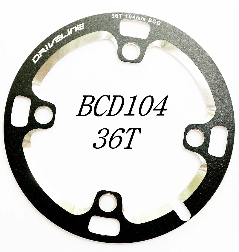 36T 42T 44T XT Mountain Bike Aluminum Alloy Guard Plate BCD104 Bicycle Chainguard Chain Wheelset Protective Cover Block