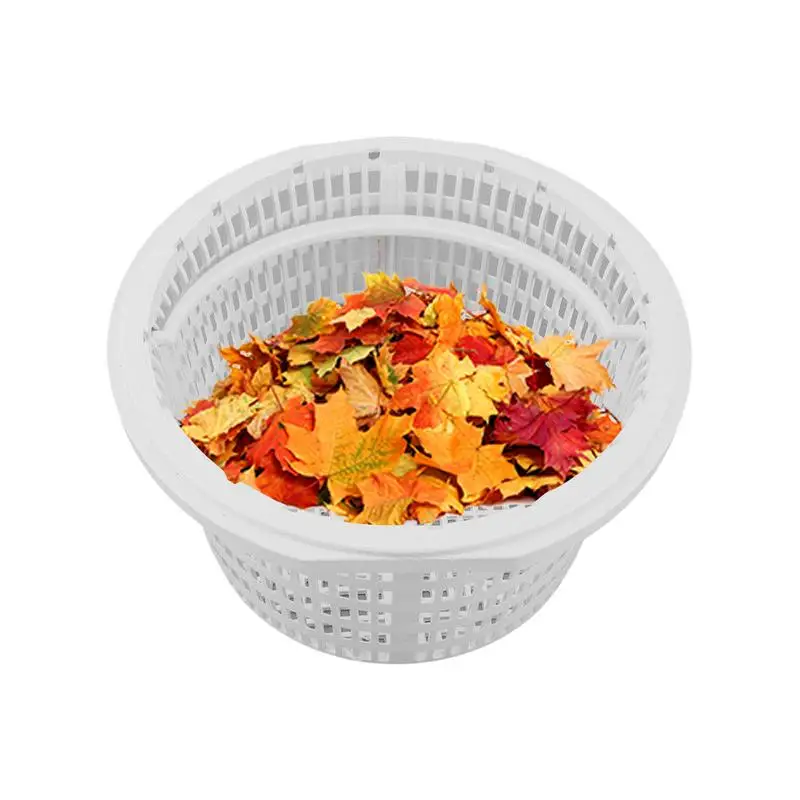 

Корзина для скиммера с Hadle, сменная корзина для скиммера для бассейна и листьев, инструменты для чистки, аксессуары для обслуживания гидромассажных ванн на открытом воздухе