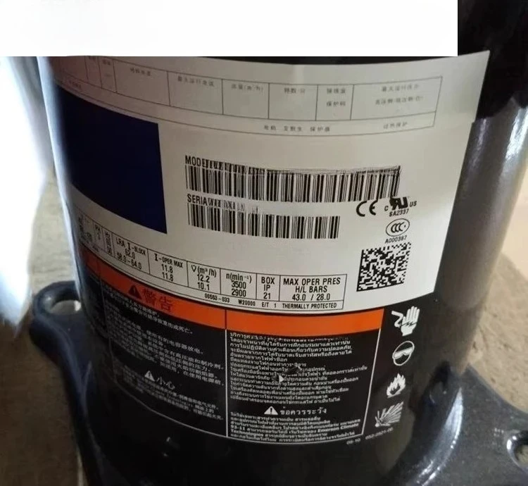 

ZP57K3E-TFD-420 ZP61KCE-TFD-420 ZP67KCE Copeland Digital Compressor