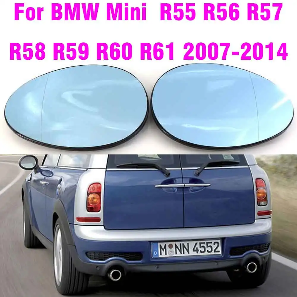 الجناح مرآة الزجاج استبدال لسيارات BMW MINI R55 R56 R57 R58 R59 R60 R61 2007-2014 51162755625 51162755626