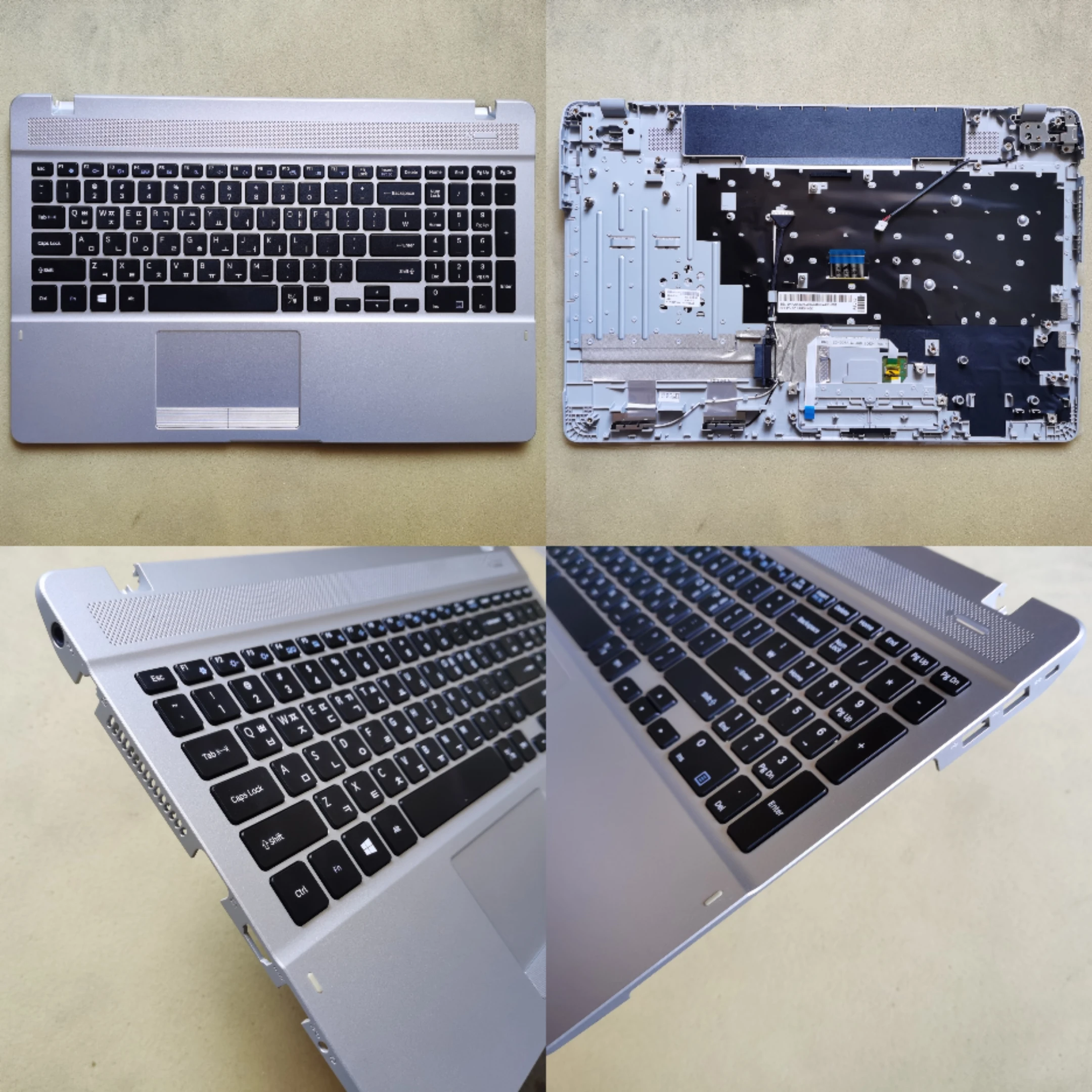 Imagem -01 - Teclado Coreano do Portátil Layout Touchpad para Samsung nt np 370e5j 370b5j 371e5j kr Ba9800316b Novo teclado coreano do portatil layout touchpad para samsung nt np 370e5j 370b5j 371e5j kr ba9800316b novo 01