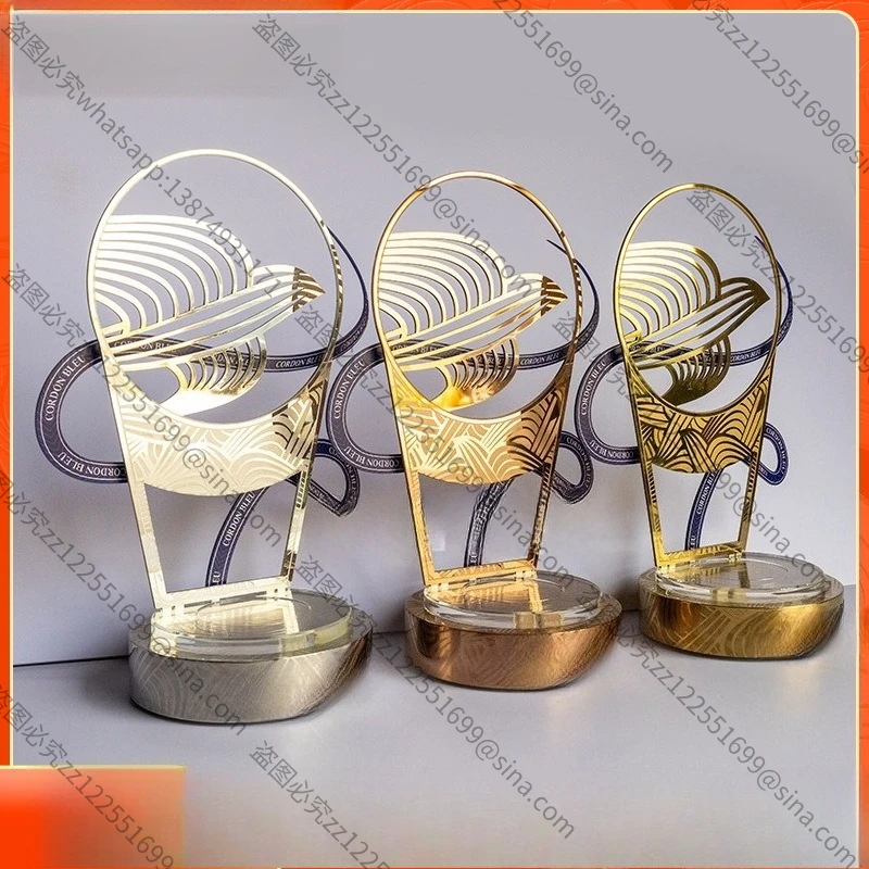 Suitable for High-value Led Foreign Wine Seats, High-end Metal Luminous Foreign Wine Display Stands, Wine Supplies Display