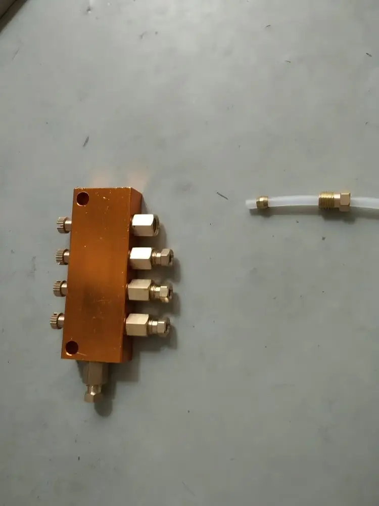 Bộ đầy đủ 2L Hoàn Toàn Tự Động Bôi Trơn Bơm 220 V Đơn Màn hình Dầu Bôi Trơn Máy Bơm cho máy CNC