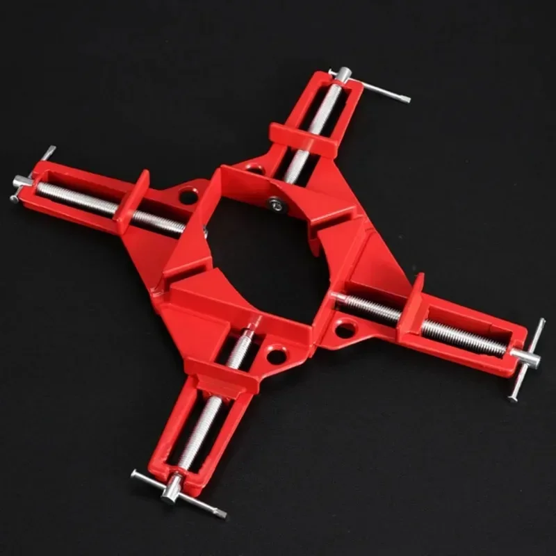 90 Degrees Angle Right Clamp Weld Port Positioner Fixing Clip Woodworking Picture Photo Frame Fishbowl Glass Corner Holder Tool