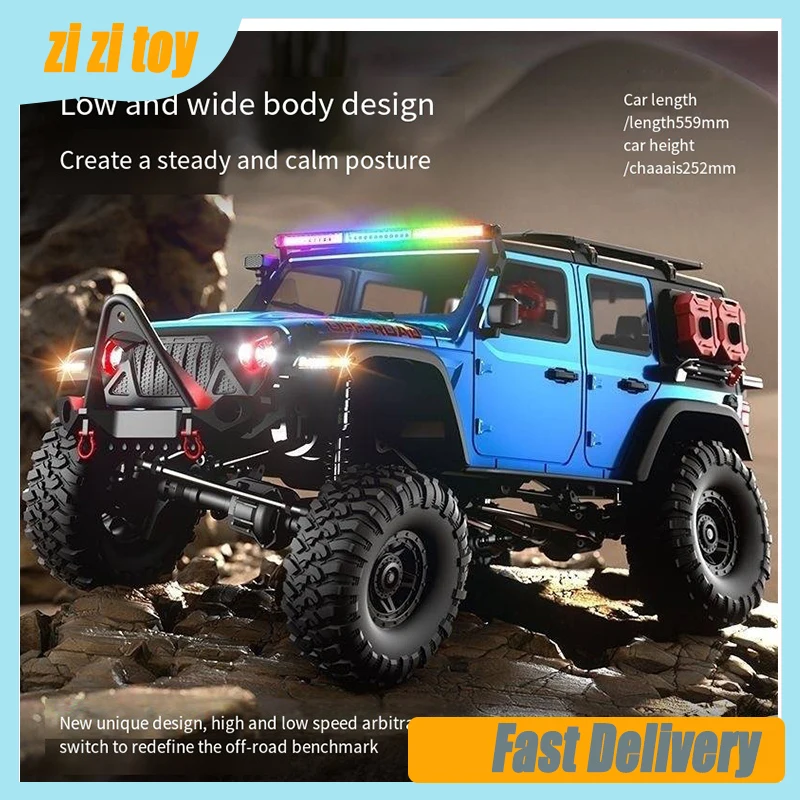 Huangbo 1:10 R1011-r1014 Wrangler Full Size Remote Control Model Car High Speed Off Road Climbing Toy Car Hb Upgrade