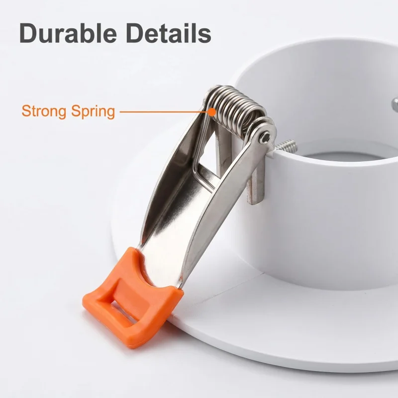 Spring-Clip Type Air Conditioning Hole Sealing Cover Pipe Wall Hole Sealing Plug Round Anti-Leakage Wall Hole Sealing Piece for view 6