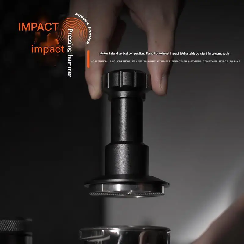 

Эспрессо V5 Ударный трамбовка для кофе, вспышка, универсальная эспрессо-машина, трамбовка постоянного давления пружины, инструменты постоянного давления