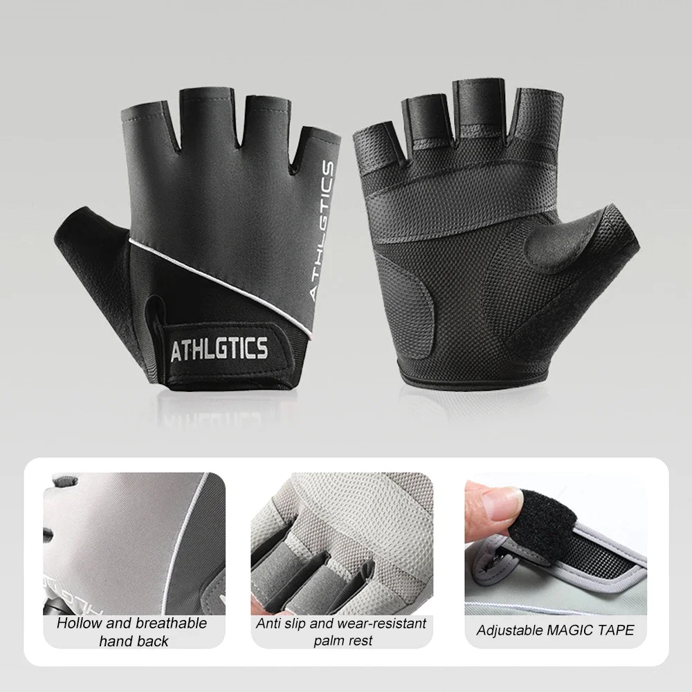 1 Pair Breathable Workout Gloves, Weight Lifting Gloves for Gym, Cycling, Exercise, Fitness and Training, with Excellent Grip