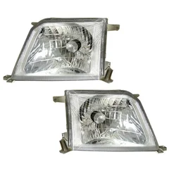 2Pcs left Right Headlight for Toyota Land Cruiser Prado FJ90 RZJ90 KZJ90 1995 1996 1997 1998 1999 2000 2001