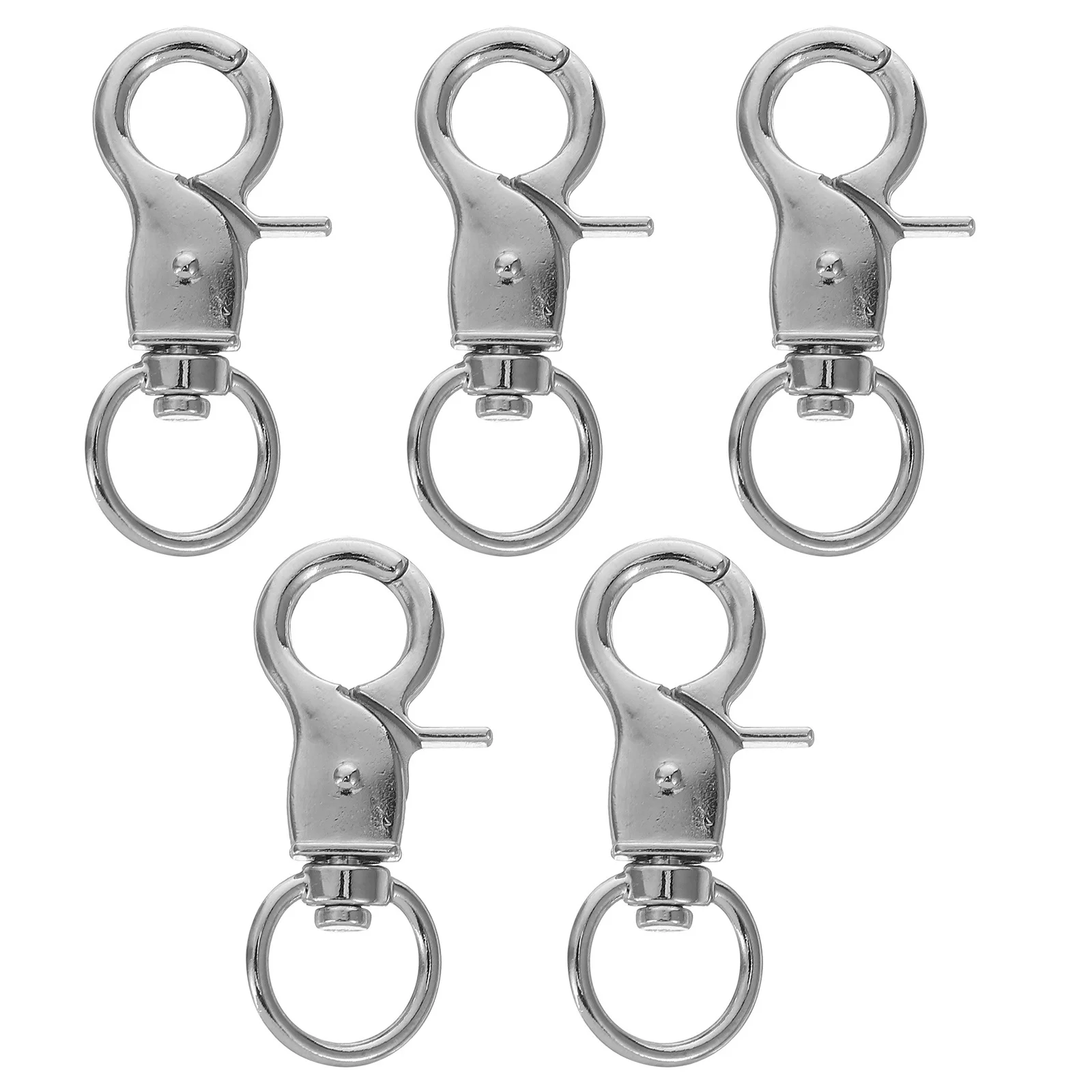 

5Pcs Pet Bird Lobster Clasp Door Safety Buckle Durable Metal Clips for Parrot Cages Bird Lobster Clasp