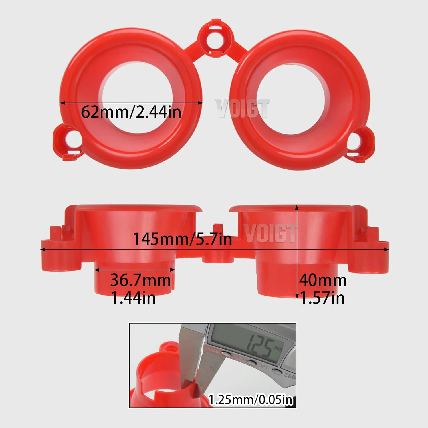 Velocity Stack Air Intake Wind Horn Cup fit for Ho&n&da CBR650R CBR 650 R CBR 650R E-Clutch 2019-2026 High Flow Air Funnel Wind view 6