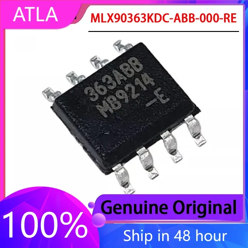 2PCS New MLX90363KDC-ABB-000-RE Silk Screen 363ABB Sensor Chip SOP-8