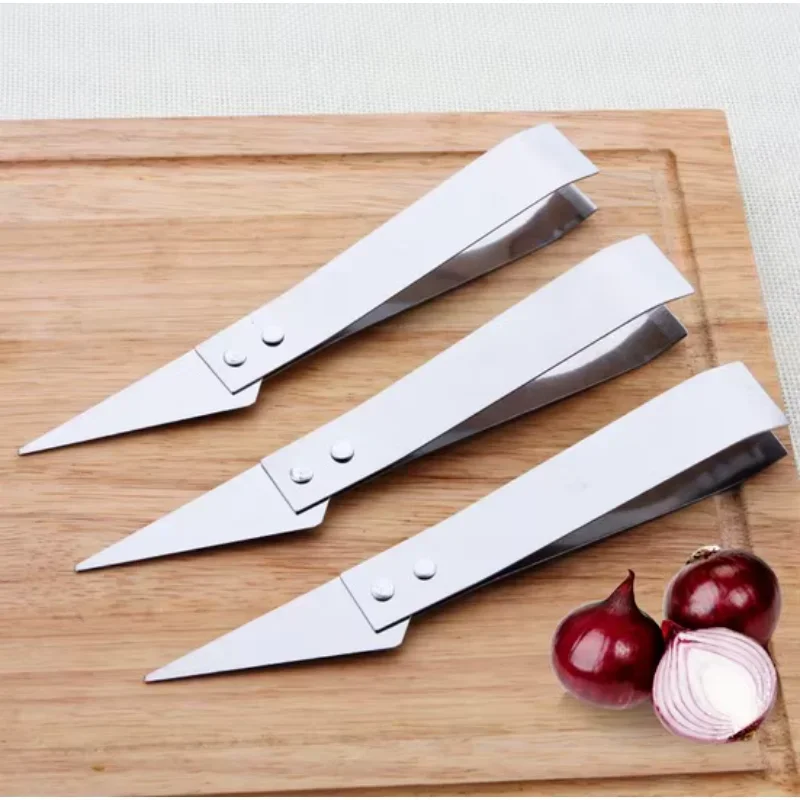 1PC Creative Kitchen Is Mutifunction Stainless Steel Wool Implement Pull Pig Hair Pliers Feather Pig Hair Clip KX 164