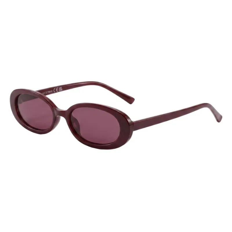 Retro Classic Oval Sunglasses For Women Fashion Luxury Vintage Red Frame Sun Glasses Modern Female Male Shades UV400