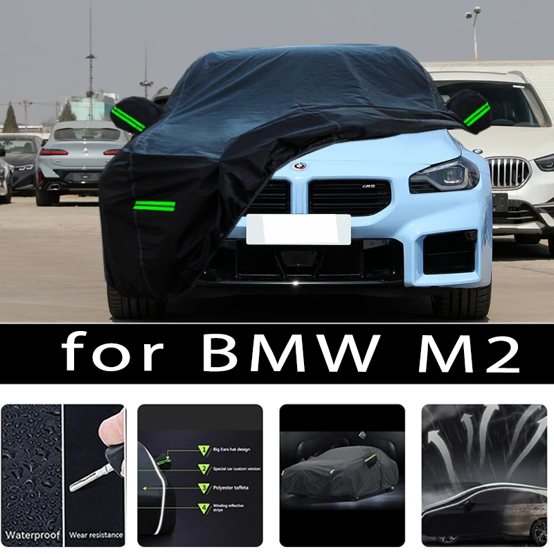 

For BMW M2 Outdoor Protection Full Car Covers Snow Cover Sunshade Waterproof Dustproof Exterior Car accessories