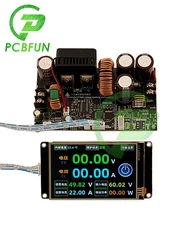 Color Screen ZK-6522C CNC Step-Down DC Adjustable Voltage Regulator Power Supply 22A/1400W Step-Down Module with controllers