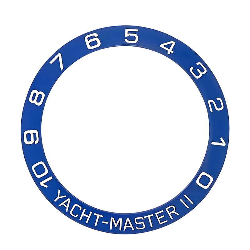 Watch accessories ceramic scale bevel ring mouth is suitable for YM2 outer ring mouth digital baffle 38-30.5 image 3