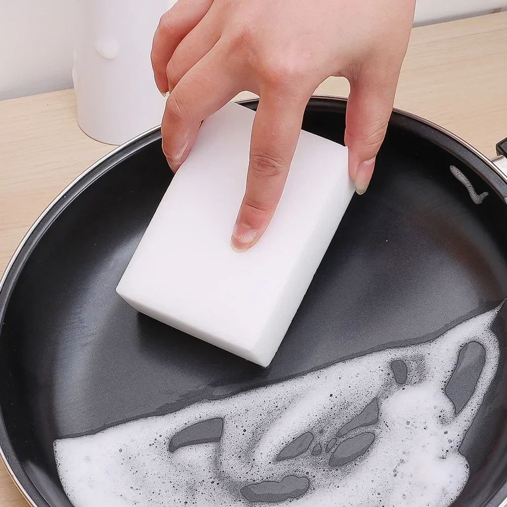 10/20PCS/Lot Multifunction Melamine Sponge White Magic Sponge Eraser Cleaner Cleaning Sponge for Kitchen Bathroom Cleaning Tools