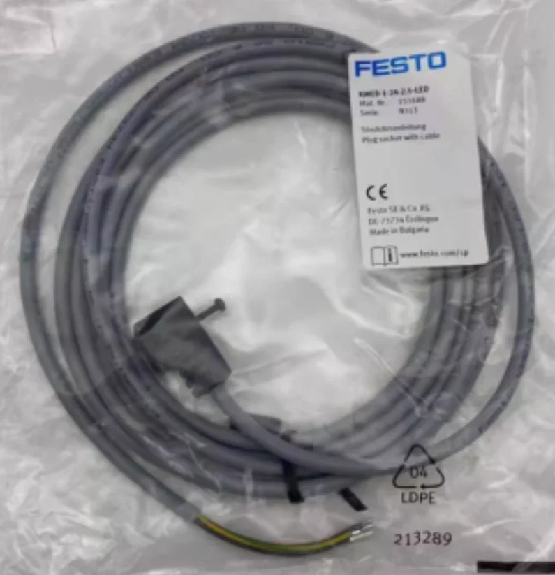 New original FESTO with cable socket 151688-KMEB-1-24-2.5-LED  151689-KMEB-1-24-5-LED 193457-KMEB-1-24-10-LED