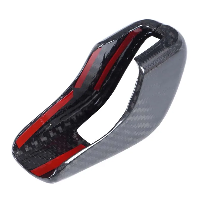 Real Carbon Fiber For Jaguar F-TYPE 2013-2025 Car Gear Shifter Gear Protector Head Cover Cover Car interior Accessories