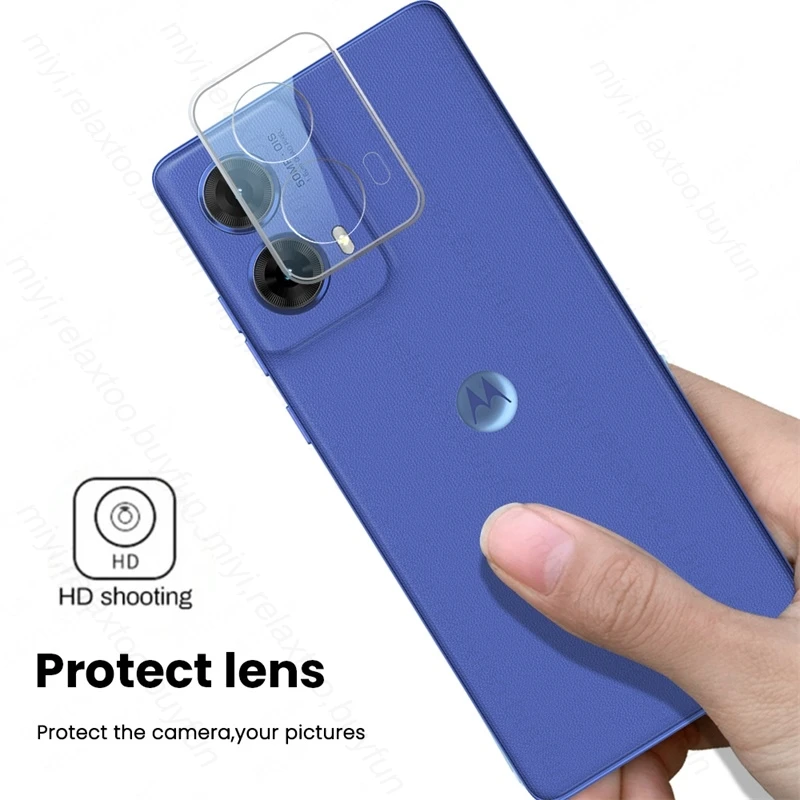 1-3Pcs 3D Tempered Glass Curved Camera Protector Cover for Motorola Moto G85 5G HD Lens Case on MotoG85 G 85 85G XT2427-3 6.67