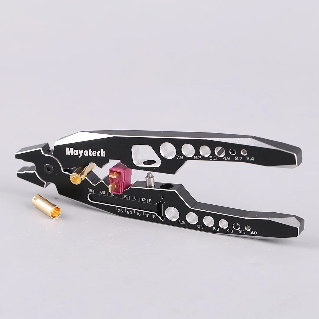 Mayatech RC 7-in-1 Multifunctional Aluminum Alloy Damper Pliers Solder Station Wrench For RC Car RC Models Toys Repair Tool
