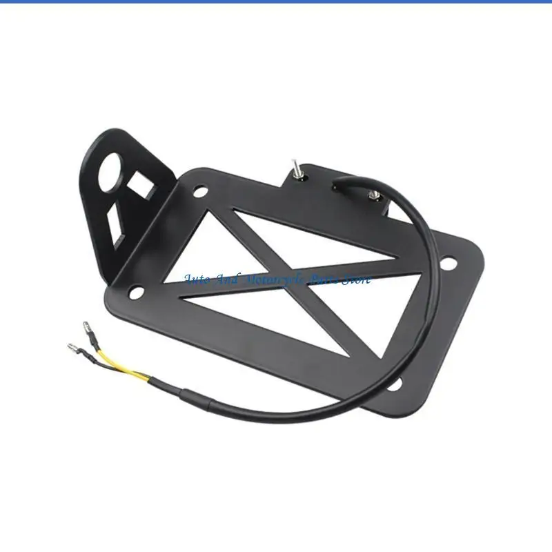 P9FD Seitlich montierter Nummernschildhalter für Motorräder, verbessert die Fahrzeugidentität – Detail 4