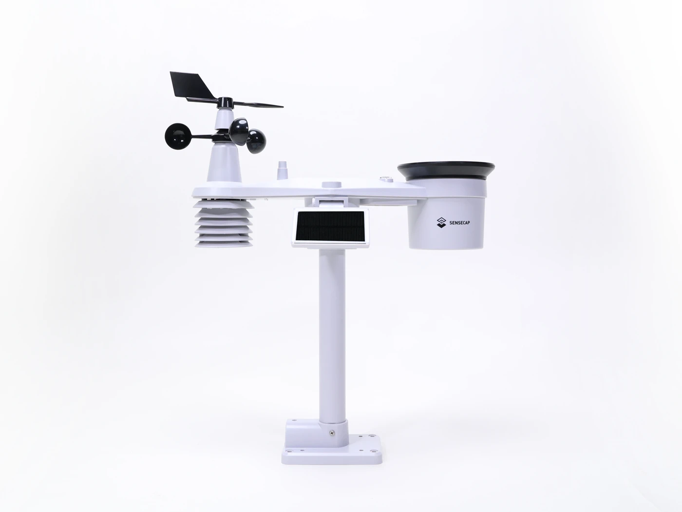 SenseCAP S2120 8-in-1 LoRaWAN Weather Sensor Station,gardens, agriculture, meteorology, urban environmental monitoring