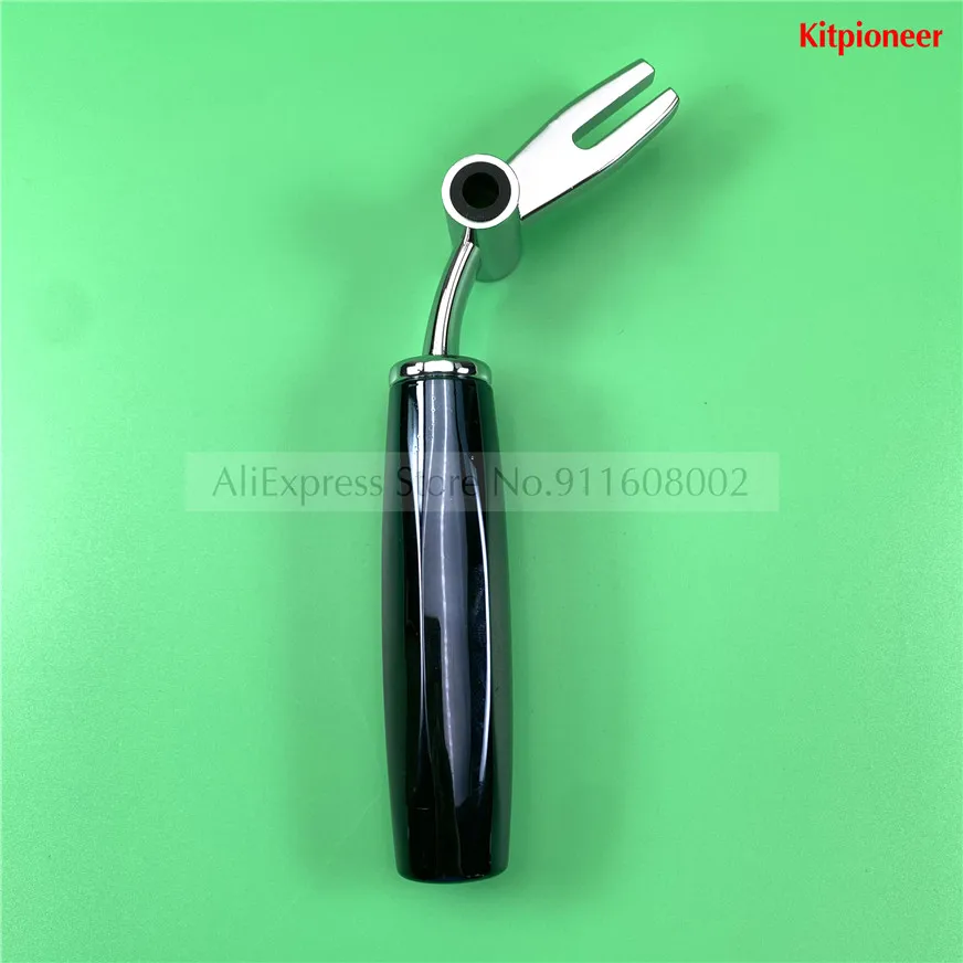 1 Indigo Blue Metal Handle Lever New Spare Part Hand Grip For Soft Serve Ice Cream Machine Icecream Maker Fitting Width 3.3cm