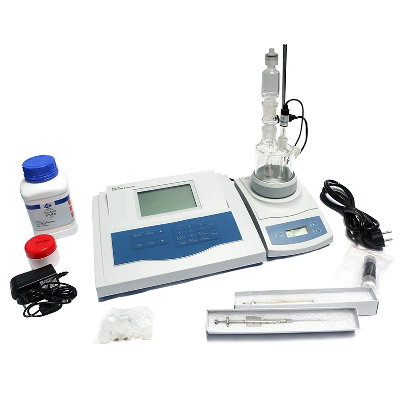 Electric Automatic Karl Fischer Trace Moisture Tester Oil Water Content Analyzer